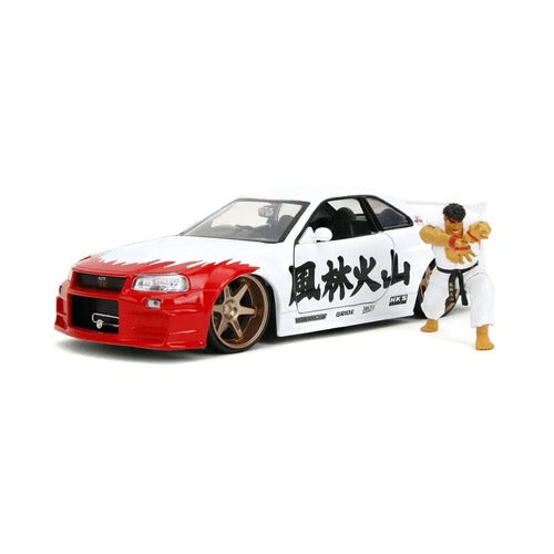 Street Fighter Véhicule 1/24 Nissan Skyline GTR