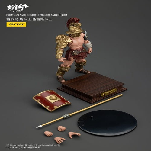 Strife figurine 1/18 Roman Gladiator Thraex Gladiator 11 cm