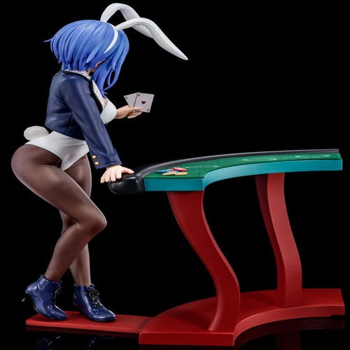 The Demon Sword Master of Excalibur Academy statuette 1/6 Sakuya Sieglinde wearing lapis lazuli blue bunny costume with Nip Slip Gimmick System 25 cm