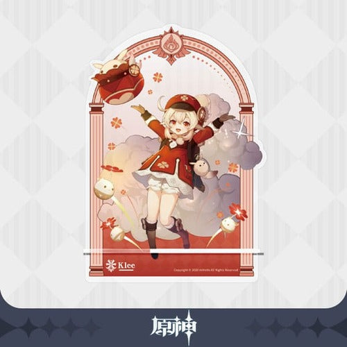 Genshin Impact Support de téléphone en acrylique Klee 17 cm