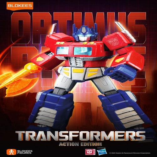 Transformers figurine Plastic Model Kit Blokees Action Edition 01 G1 Optimus Prime