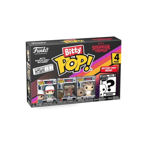 Stranger Things Bitty POP! Vinyl Figuren 4er-Pack Dustin 2,5 cm