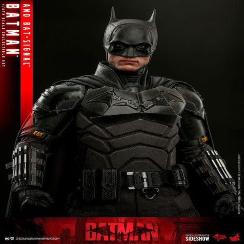 The Batman Movie Masterpiece Actionfigur 1/6 Batman with Bat-Signal 31 cm