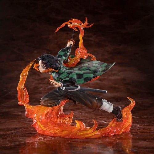 Demon Slayer: Kimetsu no Yaiba statuette PVC FiguartsZERO Kamado Tanjiro (Kyojuro Rengoku's Sword Guard Ver.) 19 cm