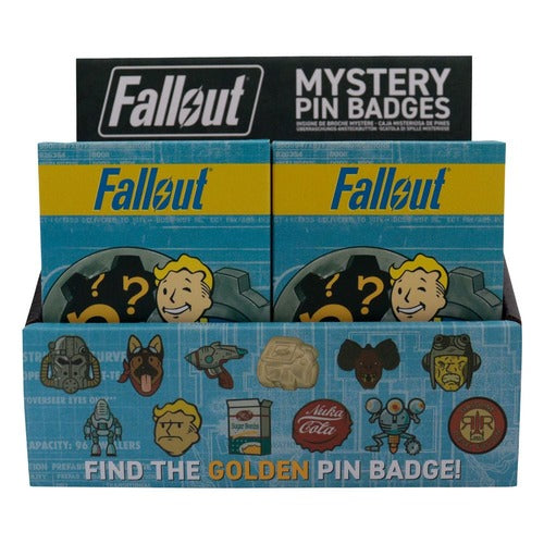 Fallout présentoir Pin's Mystery Pin Badge (12)