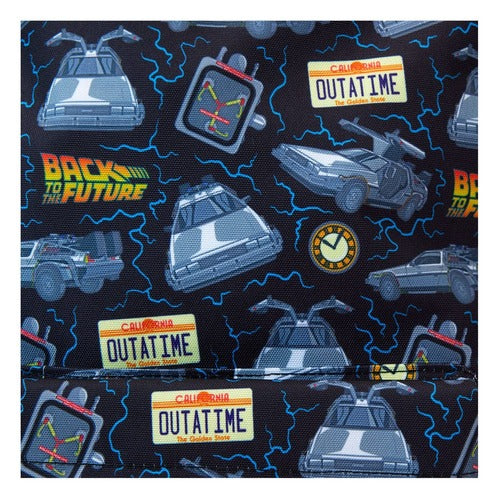 Universal by Loungefly sac à dos Nylon Full-Size Back to the Future 40th Anniversary