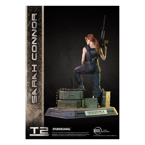 Terminator 2: Judgement Day 30th Anniversary statuette Sarah Connor 1/3 Exclusive 71 cm