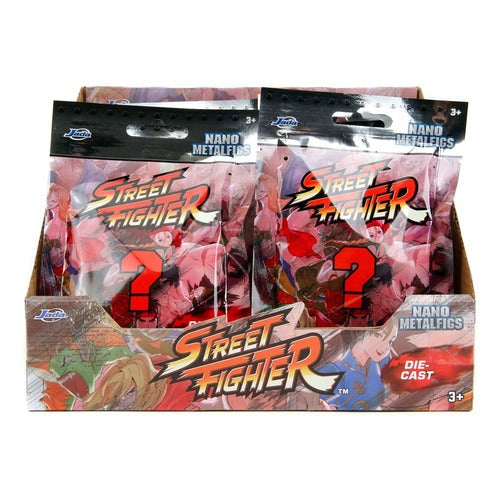 Street Fighter présentoir figurines Diecast Nano Metalfigs 6 cm (24)
