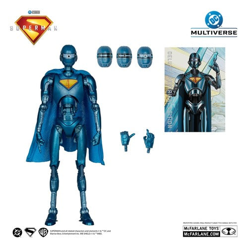 Superman (2025) DC Multiverse figurine Deluxe Superman Robot (Red Platinum Edition) 18 cm