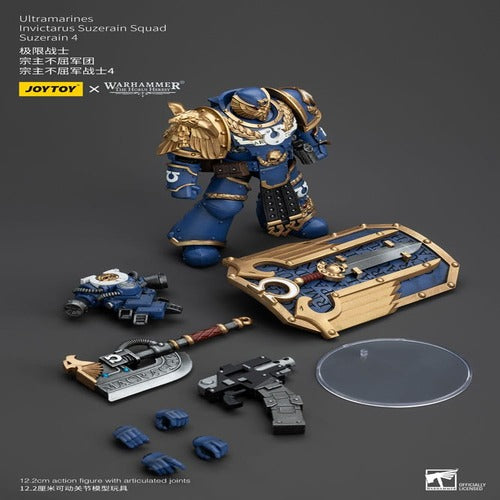 Warhammer The Horus Heresy figurine 1/18 Ultramarines Invictarus Suzerain Squad Suzerain 4 12 cm