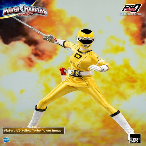 Power Rangers Turbo figurine FigZero 1/6 Yellow Turbo Power Ranger 30 cm