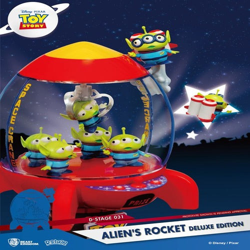 Toy Story diorama PVC D-Stage Alien's Rocket Deluxe Edition 15 cm