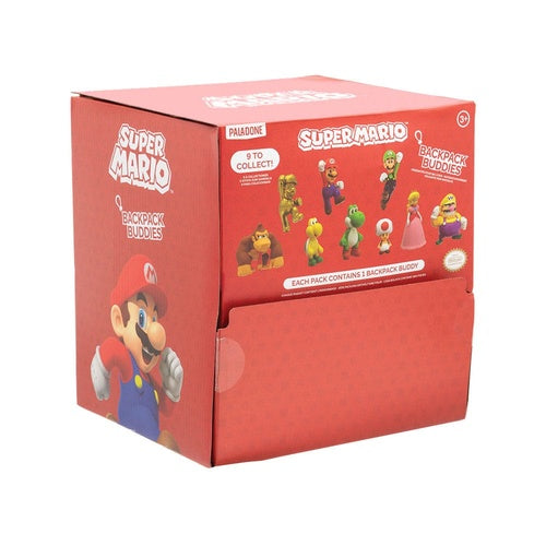 Super Mario présentoir porte-clés sac à dos Mystery Bags (24)