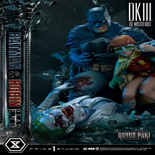 DC Comics Ultimate Premium Masterline Series Statue 1/4 Batman & Robin Dead End Ultimate Bonus Version 61 cm