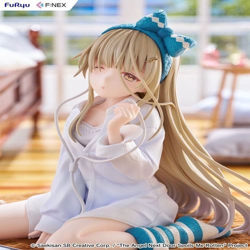 The Angel Next Door Spoils Me Rotten F:Nex statuette PVC 1/7 Mahiru Shiina Relax Ver. 14 cm