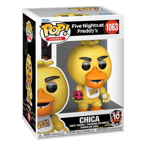 Five Nights at Freddy's POP! Vinyl Figurine 10th Anniversary - Chica 9 cm