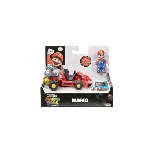 Super Mario Bros. le film assortiment figurines avec karts 6 cm (6)