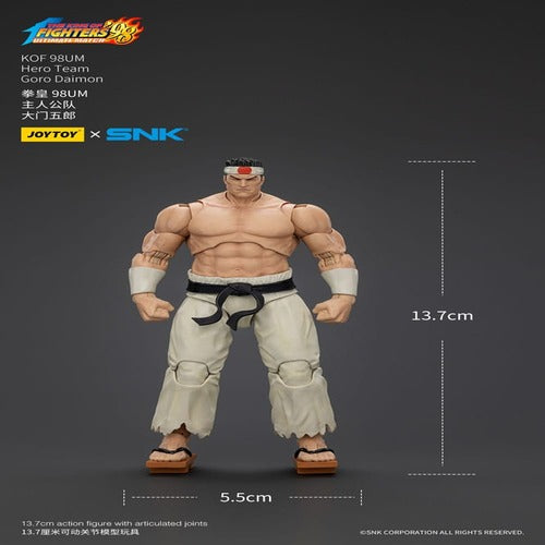 The King Of Fighters '98 Actionfigur Hero Team Goro Daimon 12 cm
