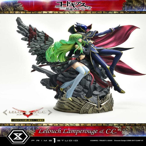 Code Geass: Lelouch of the Rebellion Concept Masterline Series Statue 1/6 Lelouch Lamperouge & C.C. 44 cm