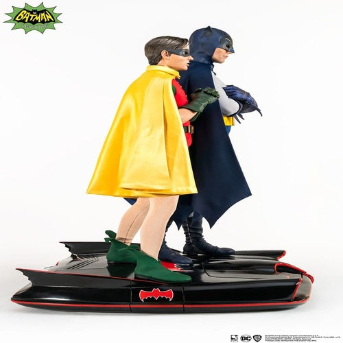 DC Comics statuette 1/4 Diorama Batman & Robin 1966 52 cm