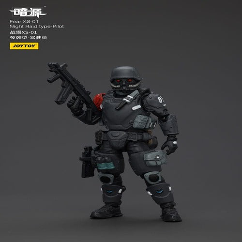 Battle For the Stars figurine Fear XS-01 Night Raid type-Pilot 12 cm