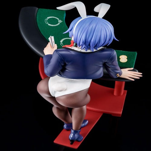 The Demon Sword Master of Excalibur Academy statuette 1/6 Sakuya Sieglinde wearing lapis lazuli blue bunny costume with Nip Slip Gimmick System 25 cm