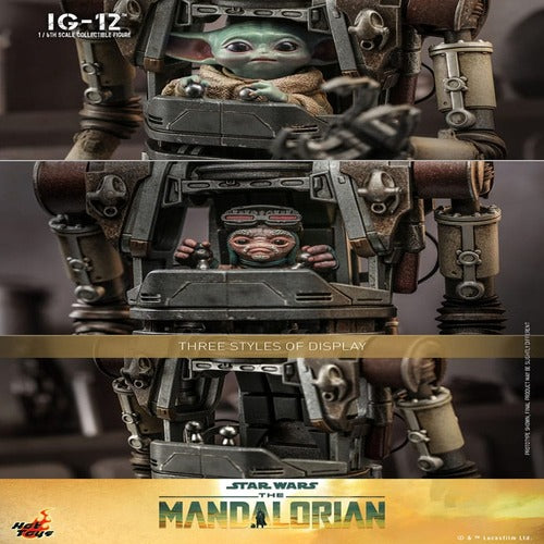 Star Wars: The Mandalorian figurine 1/6 IG-12 36 cm