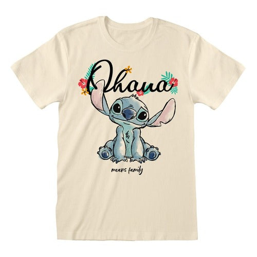 Lilo & Stitch T-Shirt Ohana Means Family (L)