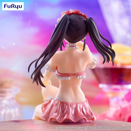 Date A Live V statuette PVC Noodle Stopper Kurumi Tokisaki Swimsuit Pastel Red Color Ver. 15 cm