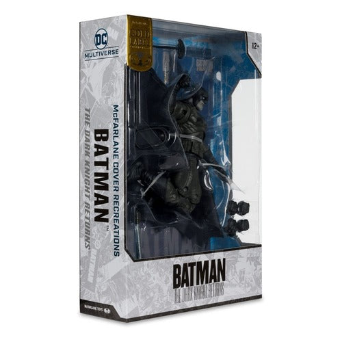DC Multiverse McFarlane Cover Recreations figurine Batman (Batman: The Dark Knight Returns #1) (Gold Label) 18 cm