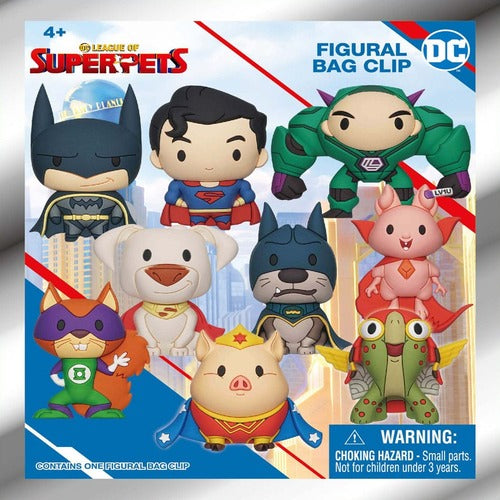 DC Super Pets présentoir porte-clés sac à dos 3D Series 1 (24)
