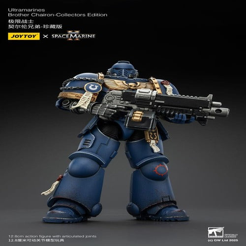 Warhammer 40,000: Space Marine 2 figurine Ultramarines Brother Chairon Collectors Edition 13 cm