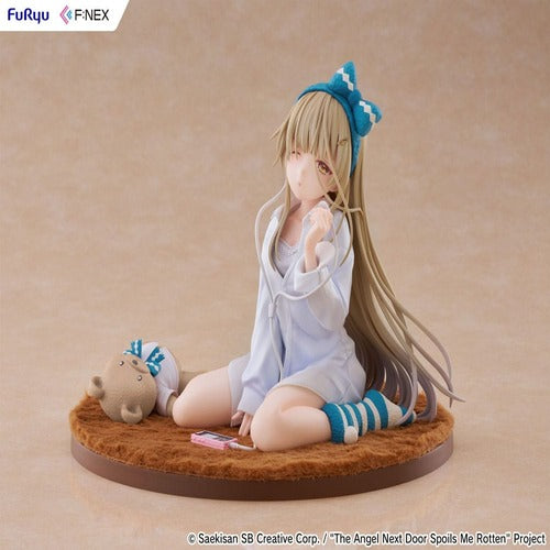 The Angel Next Door Spoils Me Rotten F:Nex statuette PVC 1/7 Mahiru Shiina Relax Ver. 14 cm