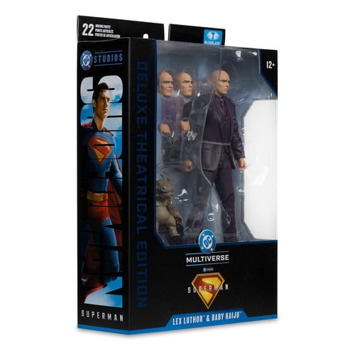 Superman (2025) DC Multiverse figurine Deluxe Lex Luthor with Baby Kaiju (Deluxe Theatrical Edition) 18 cm