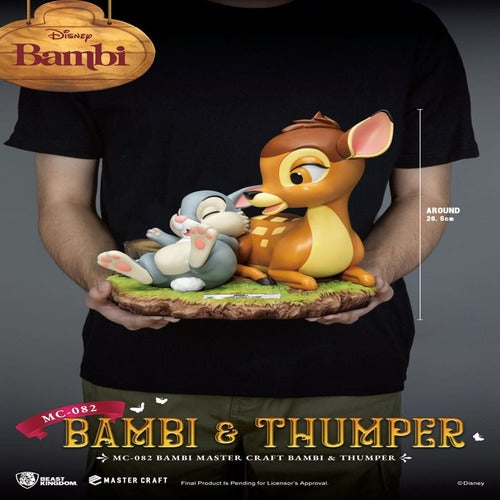 Disney statuette Master Craft Bambi & Thumper 26 cm