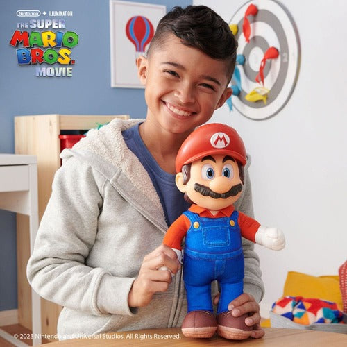 Super Mario Bros. le film peluche Luigi 30 cm