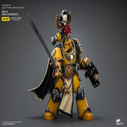 Warhammer The Horus Heresy figurine 1/18 Imperial Fists Legion Praetor with Power Sword 12 cm