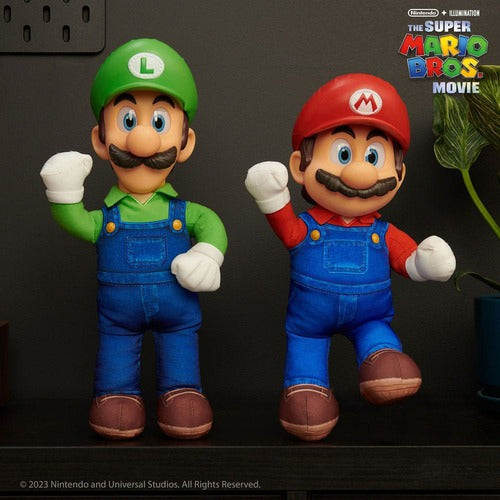 Super Mario Bros. le film peluche Luigi 30 cm