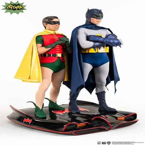 DC Comics statuette 1/4 Diorama Batman & Robin 1966 52 cm