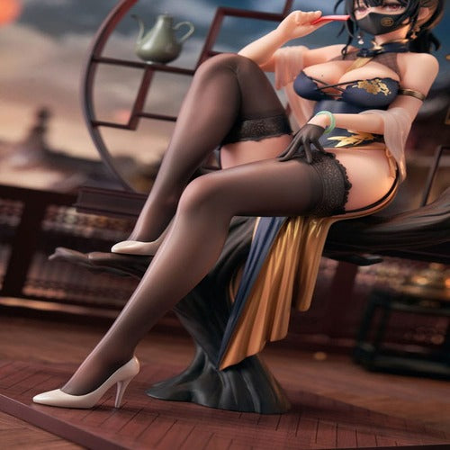 Original Character statuette PVC 1/7 Xiami China Dress Genboku Ver. 26 cm