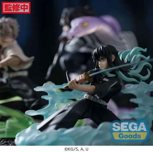 Demon Slayer: Kimetsu no Yaiba statuette PVC Xross Link Anime Muichiro Tokito Hashira Training Arc 11 cm