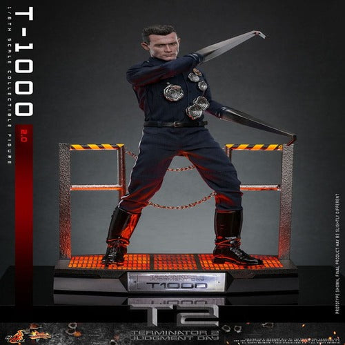 Terminator 2 figurine 1/6 Movie Masterpiece T-1000 (2.0) 31 cm