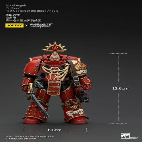 Warhammer The Horus Heresy figurine 1/18 Blood Angels Raldoron First Captain of the Blood Angels 13 cm