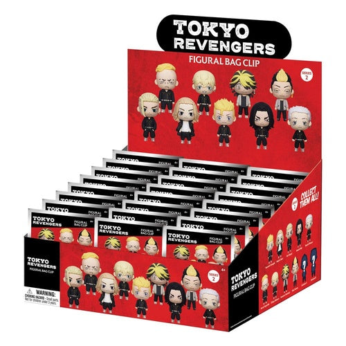 Tokyo Revengers 3D PVC-Taschenanhänger Series 2 Display (24)