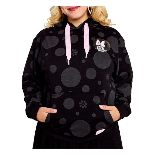 Disney by Loungefly Kapuzenpullover Unisex Minnie Rocks the Dots Florals Größe S
