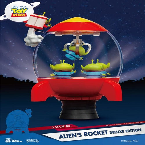 Toy Story diorama PVC D-Stage Alien's Rocket Deluxe Edition 15 cm