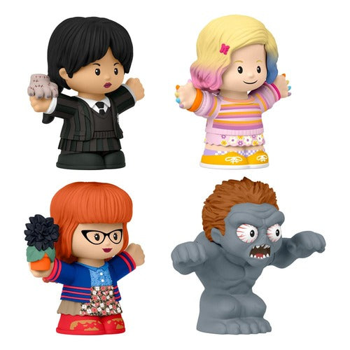 Wednesday pack 4 minifigurines Fisher-Price Little People Collector 6 cm