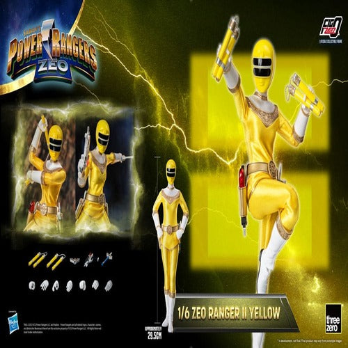 Power Rangers Zeo figurine FigZero 1/6 Ranger II Yellow 30 cm