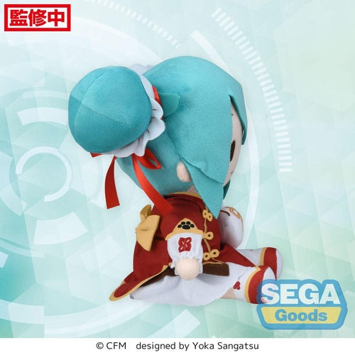 Character Vocal Series 01: Hatsune Miku peluche Fuwa Petit Hatsune Miku Going Out Series Chinatown Ver. M 22 cm
