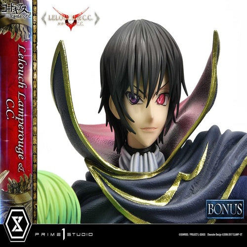 Code Geass: Lelouch of the Rebellion Concept Masterline Series Statue 1/6 Lelouch Lamperouge & C.C. 44 cm